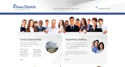 Desktop Screenshot of prime-source.com